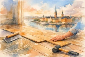 Golvläggning Stockholm med kvalitet från grunden